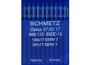 Иглы для промышленных машин Schmetz DPx17 SERV7 №120