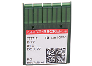 Иглы для промышленных машин Groz-Beckert DCх27 №100