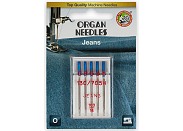 Иглы для швейных машин Organ №100 для джинсы 5524100BL